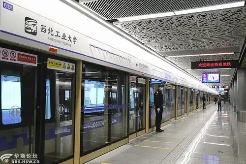 西安地铁6号线试乘随拍