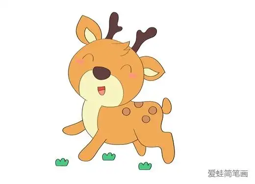 鹿简笔画