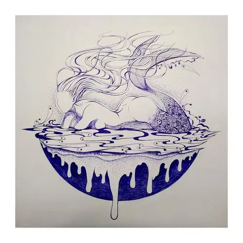 人体装饰素描 平面设计 |插画|其他插画|香仔君 - 原创作品 - 站酷