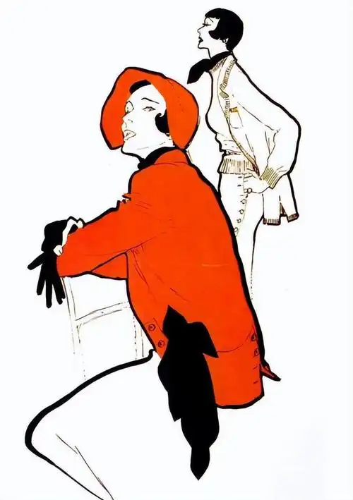 极致优雅,美至超凡脱俗时装插画|rené gruau|画家|gruau|rené|时尚