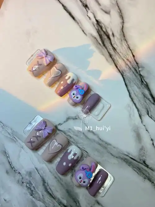 可爱星黛露美甲