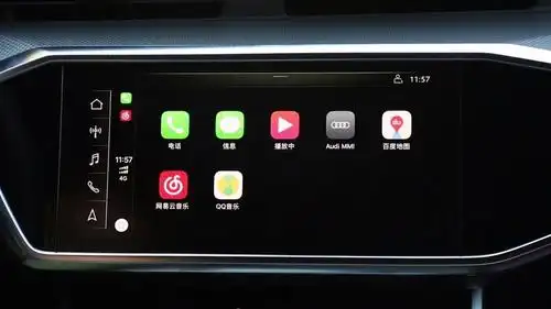 2019款奥迪a6l carplay系统展示