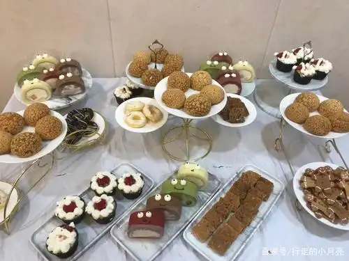 糕点盛宴,每一款都是视觉享受,图三最q版