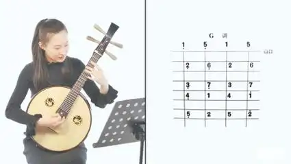 新爱琴中阮公益课 第5集  一把位音阶