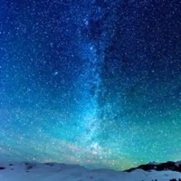 一望无际的美丽星空,风景头像图片-回车桌面