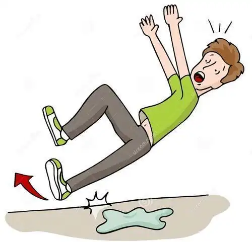 逛街过程在商场摔倒,原因是地面未干,谁的责任?