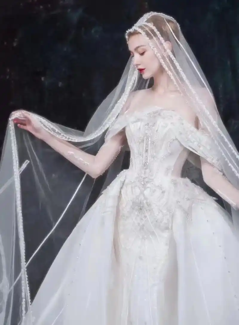 邢台婚纱鱼尾婚纱拖尾婚纱