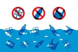 海洋垃圾简笔画 海洋垃圾简笔画污染