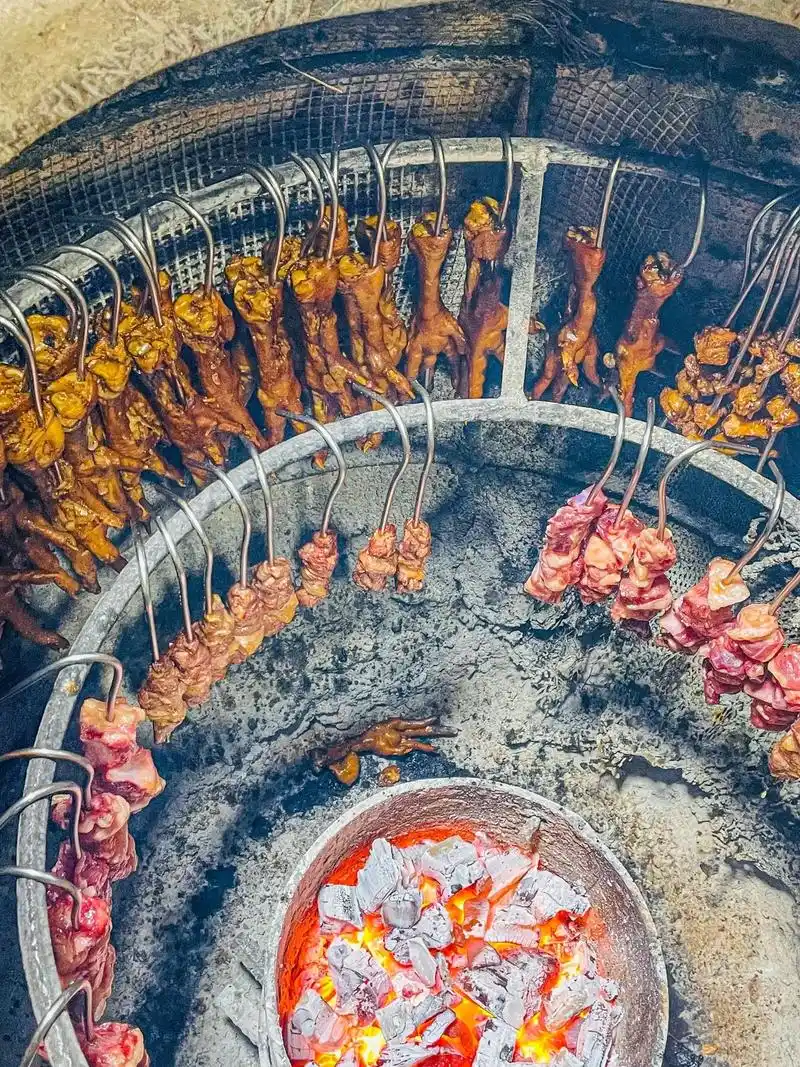 天津独一份东北吊炉烧烤96土豆好吃哭了.