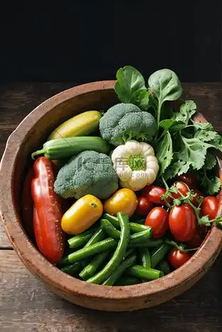 绿色健康的瓜果蔬菜摄影图9