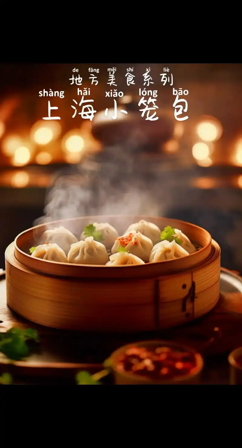 上海小笼包是中国江南地区著名的小吃之一 - 抖音