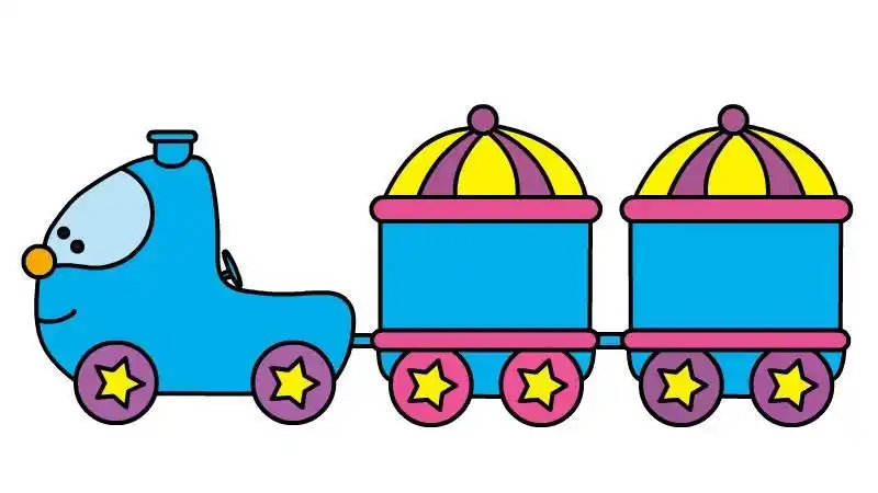 儿童小火车简笔画教程 儿童小火车简笔画步骤- 威海信息港