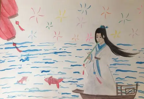 古诗【青玉案·元夕】配图