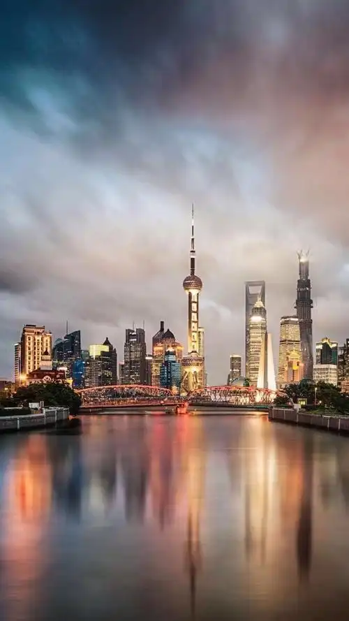 上海城市的一角