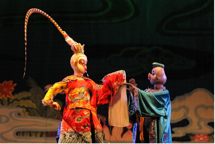 大型神话木偶剧孙悟空三打白骨精