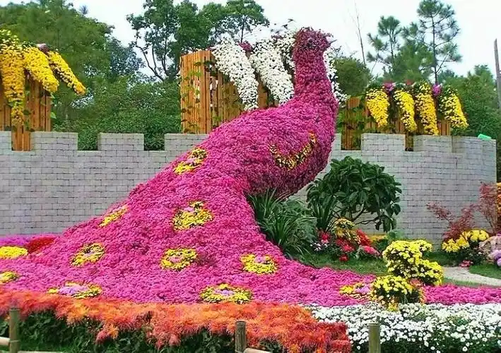 美丽的园林鲜花造型(中)