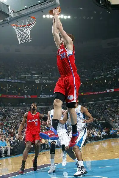 图文nba黄蜂胜快船格里芬暴扣