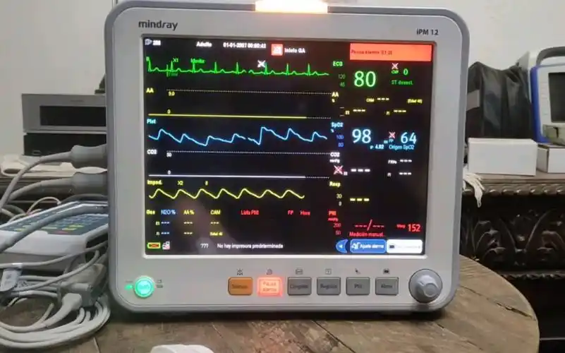 迈瑞ipm12心电监护仪血氧含量(spo2)和血压测试