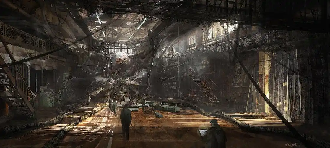 废土科幻|插画|概念设定|bobowen_ - 原创作品 - 站酷 (zcool)