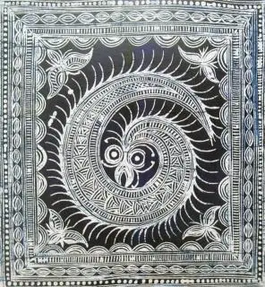 《民间染织》,段建华编著)(四)蜈蚣纹和蝴蝶纹一样,也取材于苗族神话