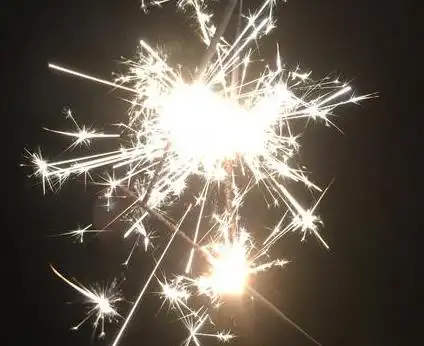 燃放"仙女棒",危险!|钢丝棉烟花|烟花