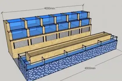6,番禺仿土建贴大理石玻璃池,番禺餐饮海鲜池定制