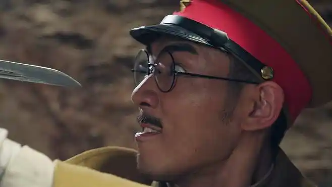 绝地反击:鬼子军官与大刀单打独斗,分不出输赢,让人着急!