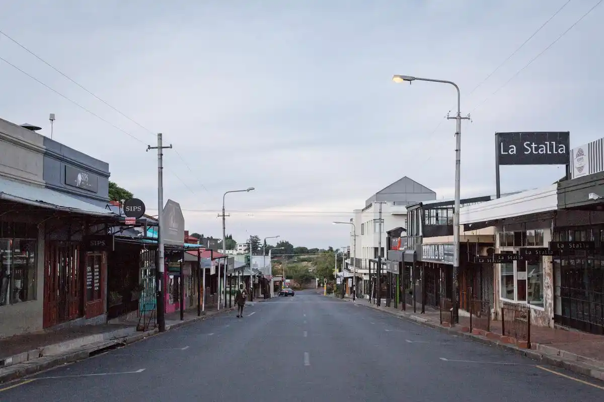 "封城"中的约翰内斯堡