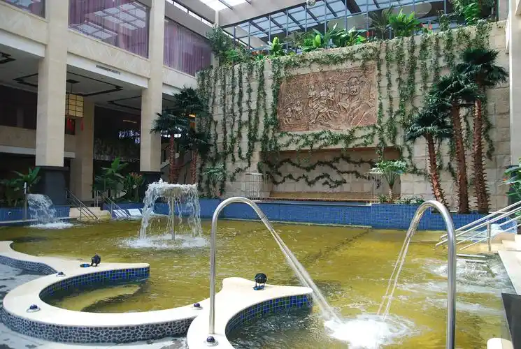 西安大秦温泉养生苑·御寝宫1晚 双早 双人大秦养生苑门票