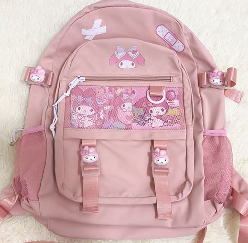 库洛米双肩包校园日系可爱学生ins大容量三丽鸥书包双肩背包