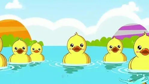 贝乐虎儿歌:数鸭子
