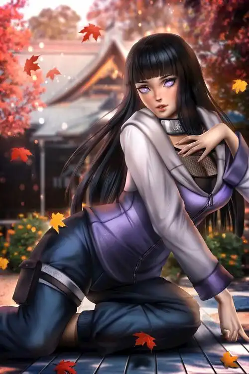 火影忍者日向雏田hinata by ayyasap