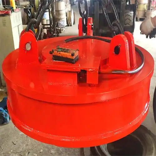 电磁吸盘磁力吊1.2米 1.5米强力起重磁铁电磁吸盘1吨电磁起重器