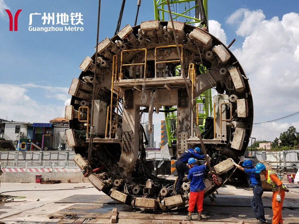 69据了解,广州地铁十一号线芳村至石围塘区间左线隧道全长约755.