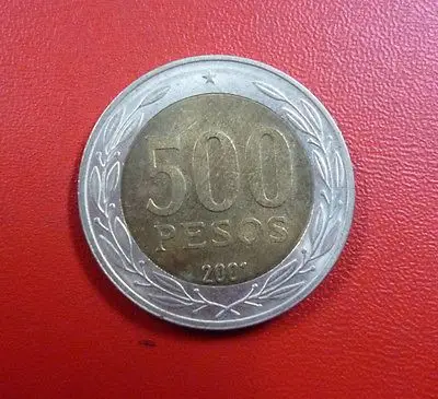 纸钞,硬币 世界各国硬币 南美洲 chile 直接购买价: usd 4.