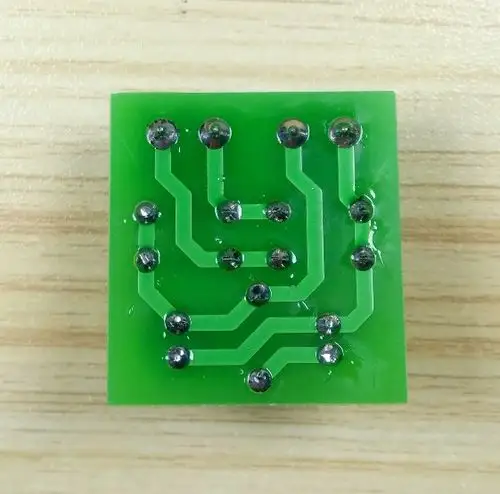 (散件)1n4007桥式整流器ac转dc电源转换器 全波整流电路板套件