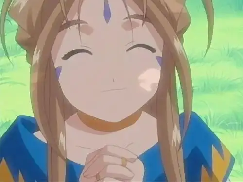 谁给我张我的女神中贝露丹蒂小时候的图片