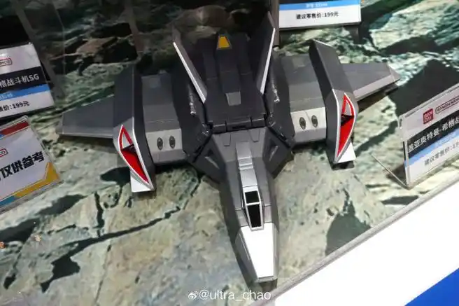 cte中国玩具展#万代英雄天地展台奥特经典 盖亚奥特曼希格战斗机ex