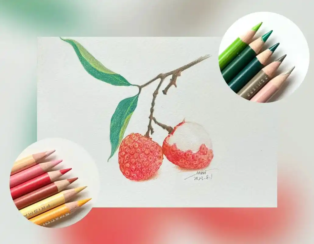 彩铅画画入门教程 #一学就会系列 #素描彩 - 抖音