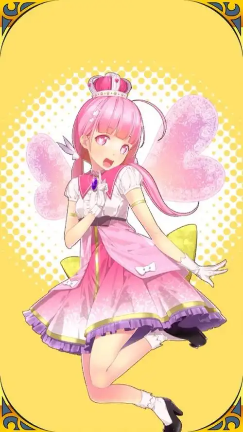 蝴蝶 魔法 初音 东京食尸鬼 动漫 金发 插画 精灵 偶像 彩色 梦幻