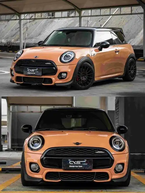 宝马mini jcw 可以驾驭任何颜色的一款车型,持续经典#汽车改色贴膜