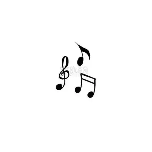 漂亮的音符简笔画怎么画音乐节音符元素手绘卡通简笔画音符音符简笔画