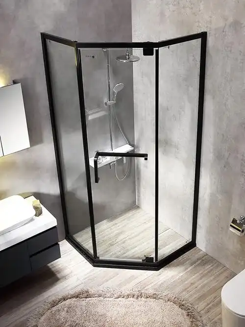 3,干湿分离淋浴房装修图片2,整体浴室淋效果图1,卫生间淋浴房玻璃隔断