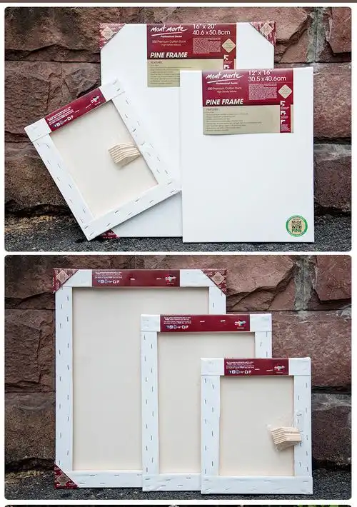 e加厚油画框大尺寸油画布框油画画框油画板布板内框材料油君诚 20*25