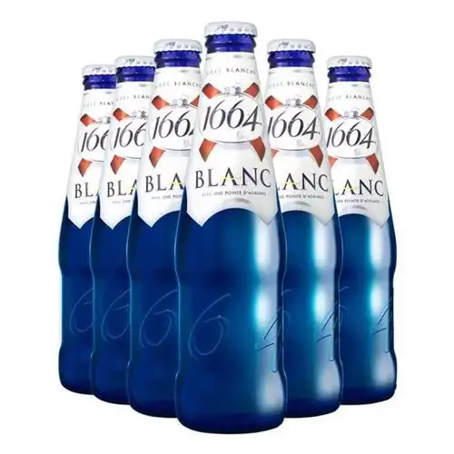 特价1664随机6瓶250ml白啤酒精小麦啤酒果味啤酒
