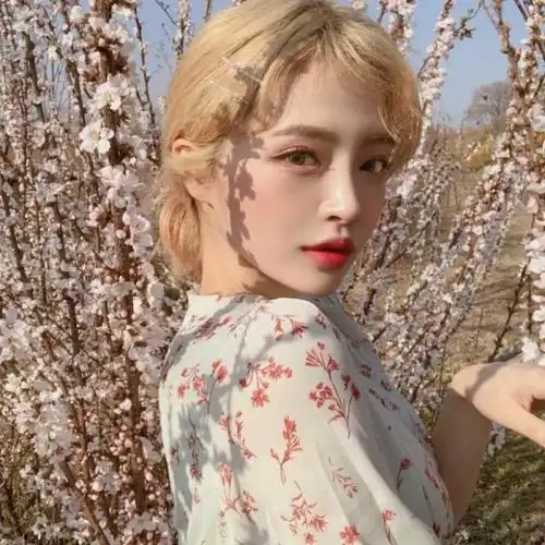 女生头像 背景图