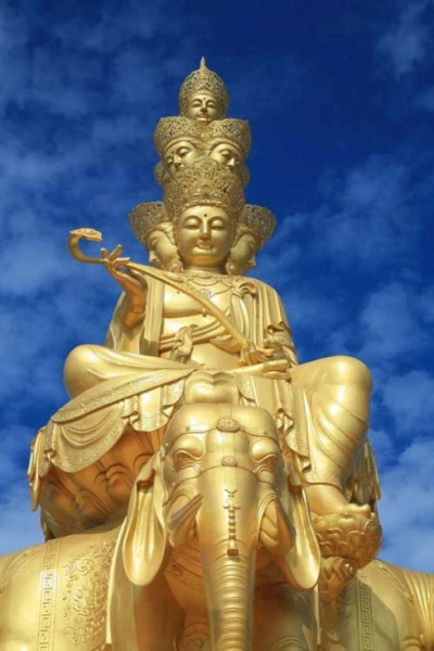 普贤菩萨圣相(图)