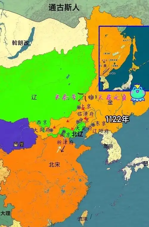 金朝版图有多大开始即是巅峰