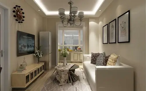 超小户型现代简约客厅