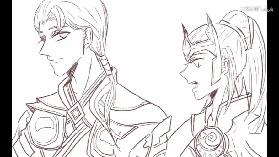 铠的简笔画 铠的简笔画(穿盔甲的)